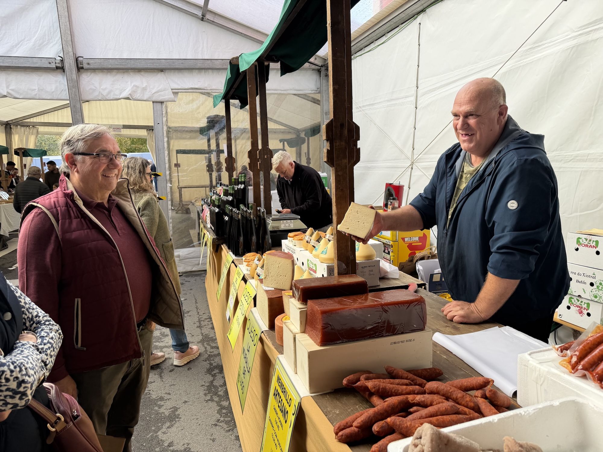 Concurso de castañas y productos de la huerta en Arriondas