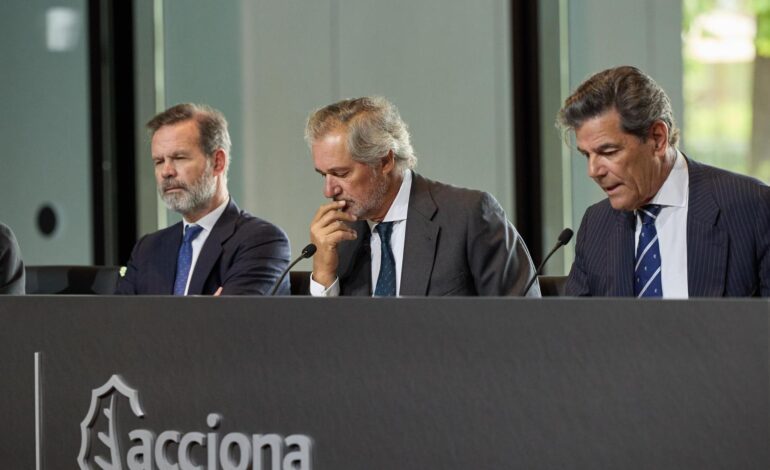 Acciona trabaja en nuevas ventas de activos energéticos por 1.000 millones y dobla su cartera de infraestructuras