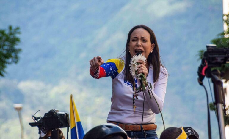 Corina Machado lanza un ‘Manifiesto de libertad’ para una Venezuela sin Maduro