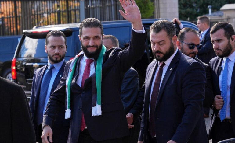 ESTADOS UNIDOS | De yihadista y miliciano, a la Casa Blanca: el presidente sirio, Ahmed al Sharaa, realiza una visita histórica a Donald Trump