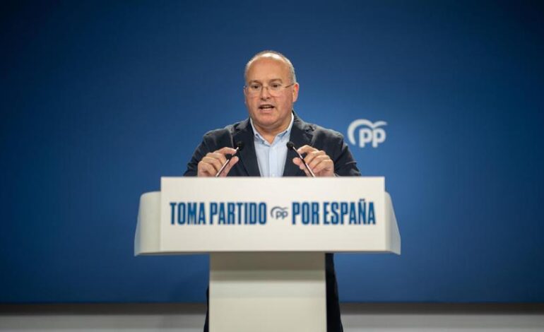 Tellado critica la «euforia» de Bolaños con informe del abogado del TJUE sobre la amnistía: «Hace una lectura parcial»