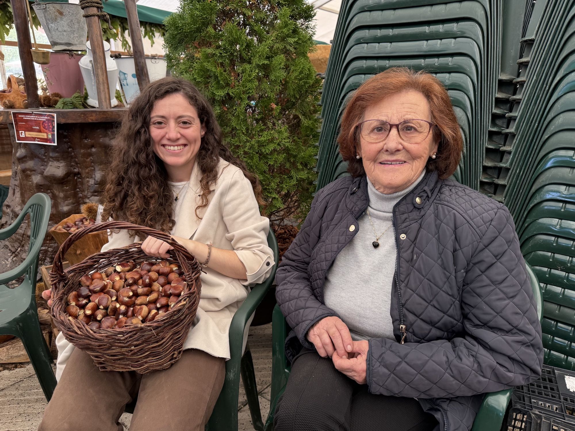 Concurso de castañas y productos de la huerta en Arriondas