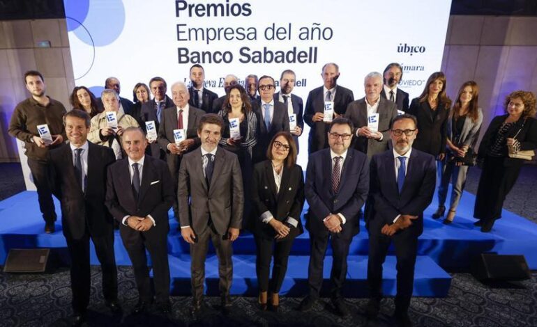 Así fue la gala de entrega de los Premios Empresa del año Banco Sabadell de LA NUEVA ESPAÑA