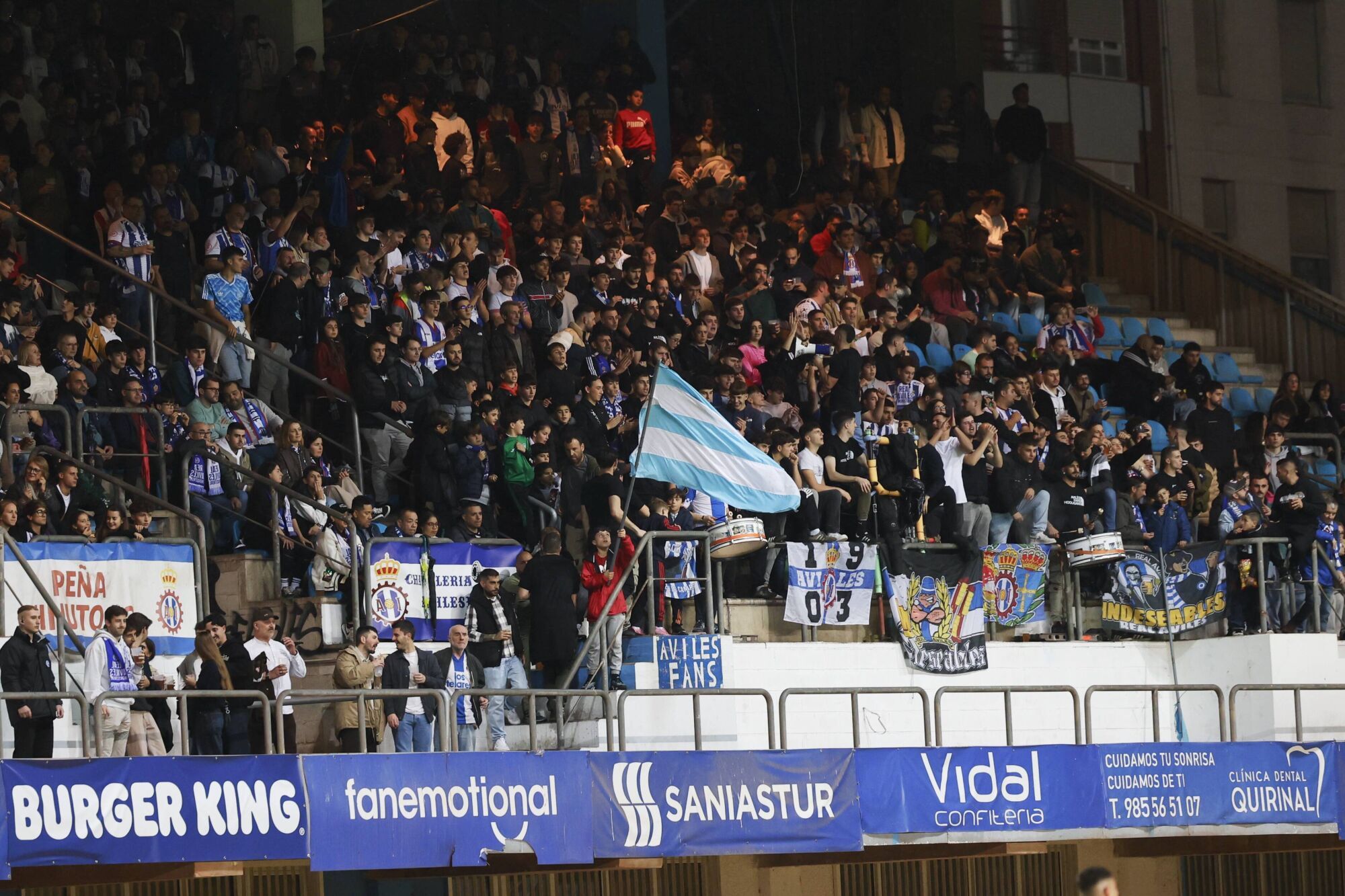 Así fue el partido entre Avilés y Arenas de Getxo