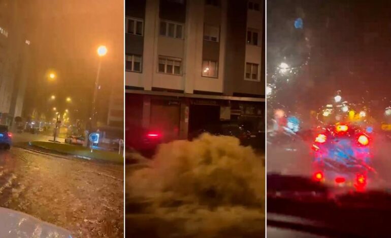 Alerta máxima en Avilés por las lluvias