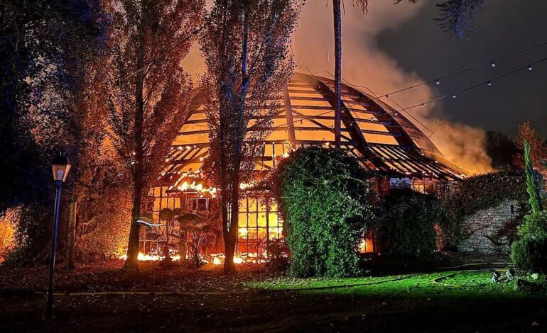 MAS MARROCH | Arde en Girona el restaurante Mas Marroch, de los hermanos Roca