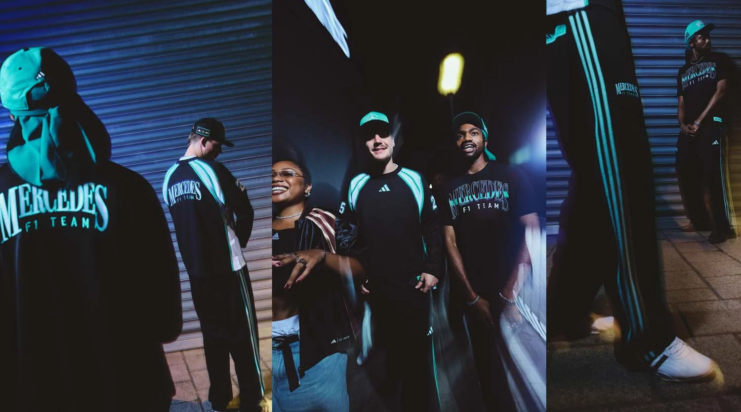 El equipo Mercedes-AMG Petronas de F1 y adidas se unen en una nueva colección para fans