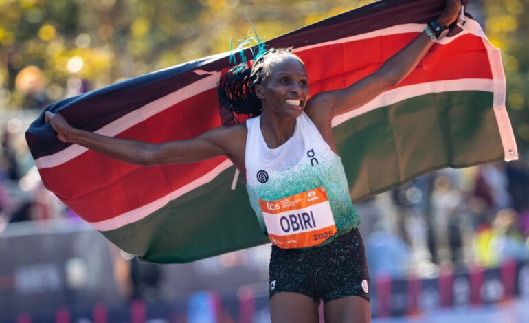 Maratón de Nueva York al rojo vivo: récord femenino y definición de infarto entre los hombres