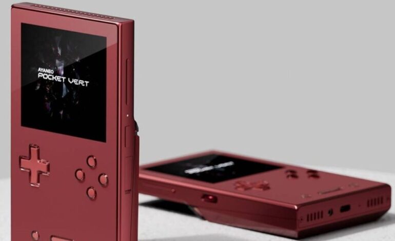 AYANEO Pocket Vert, así sería una Game Boy moderna