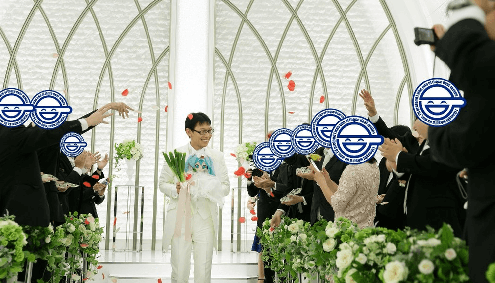 La boda de Kondo Akihiko y Miku