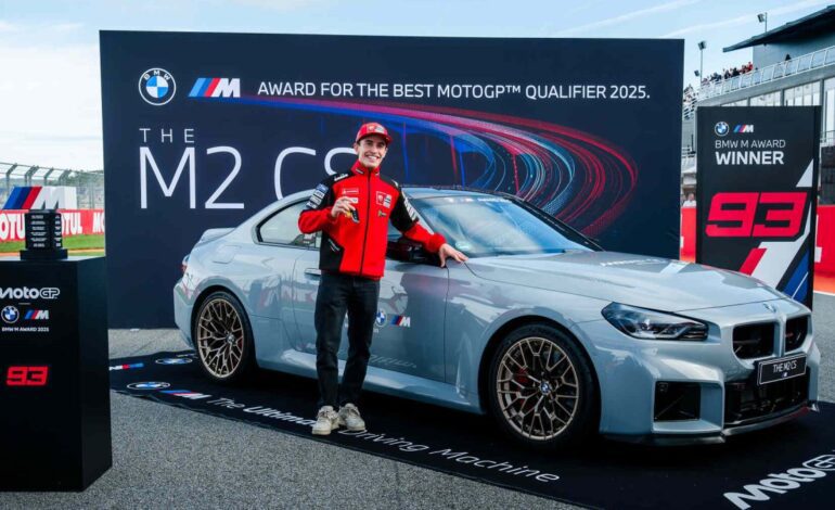 este es el nuevo coche del campeón de MotoGP