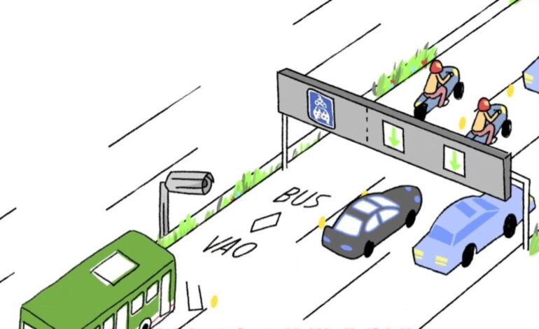 La A-2 de madrid estrena nuevo carril bus VAO: así es como funciona