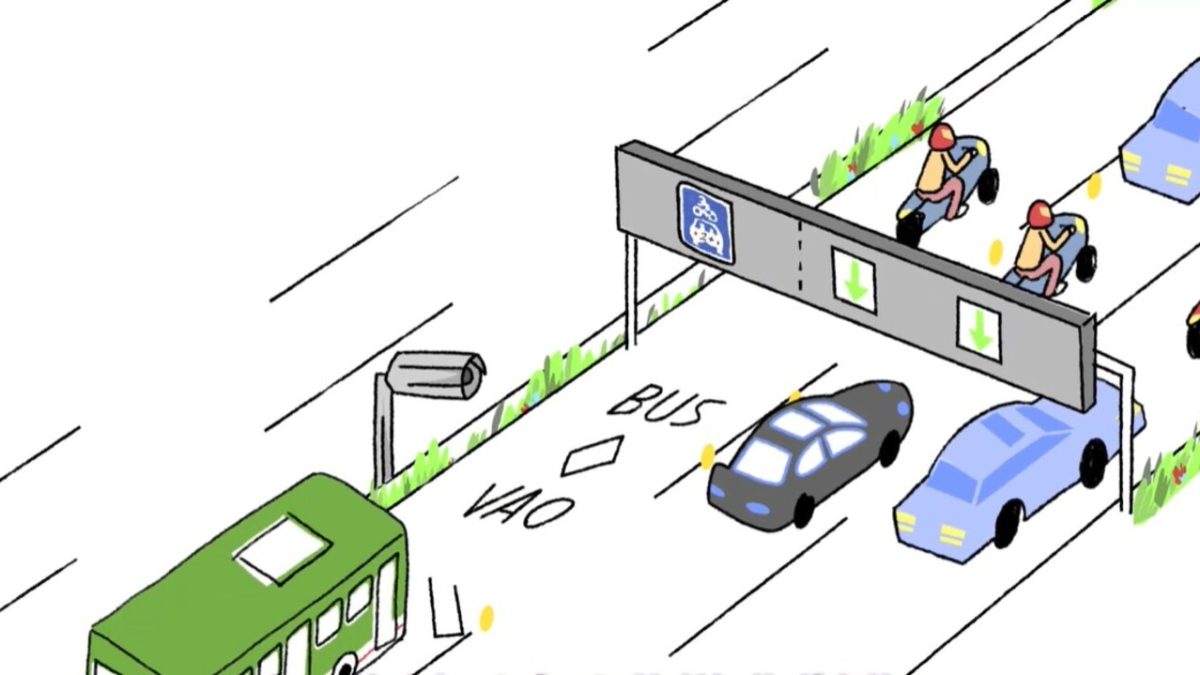 La A-2 de madrid estrena nuevo carril bus VAO: así es como funciona