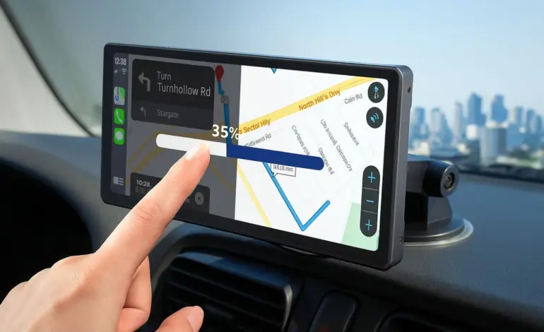 Esta pantalla me ha costado menos de 60 euros y con ella tengo Apple CarPlay sin cables en mi viejo coche