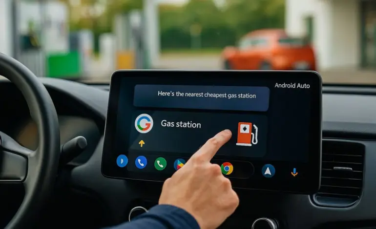 La llegada de Gemini a Android Auto ha resuelto el problema de los que buscan la gasolinera más barata a su alrededor