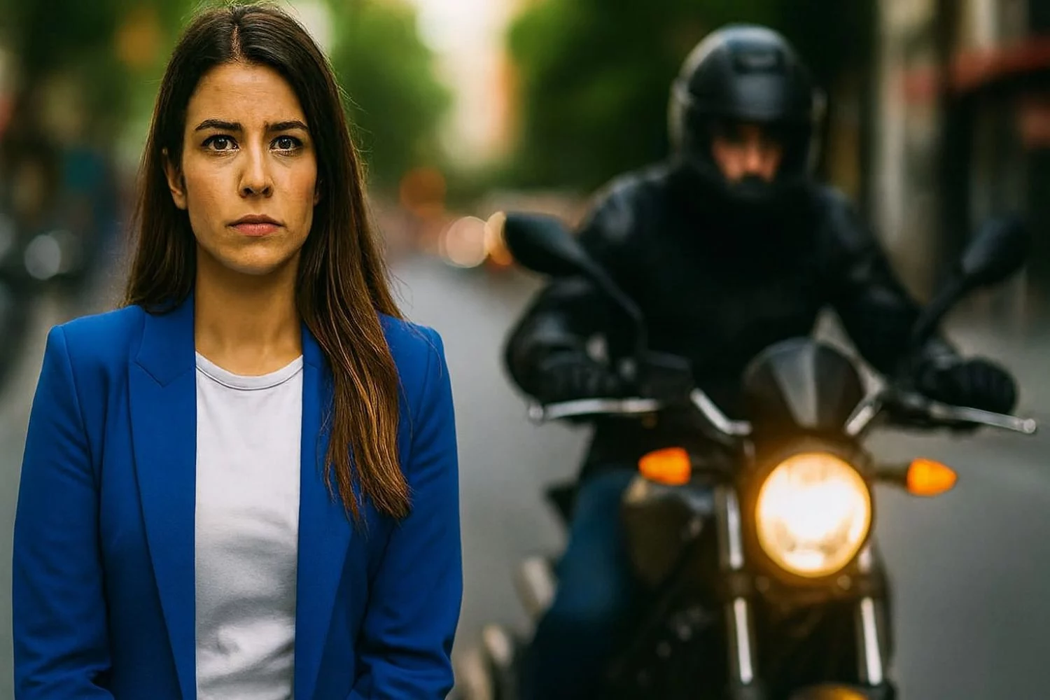 ‘Si sales hoy con tu moto tienes un 80% de probabilidad de irte al suelo’