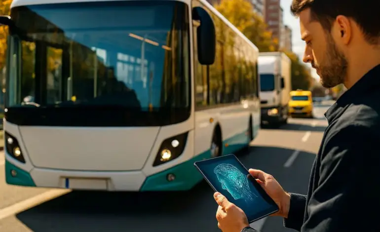 Este es el día en que la IA va a llegar a los autobuses, camiones, taxis y VTCs que circulan por España