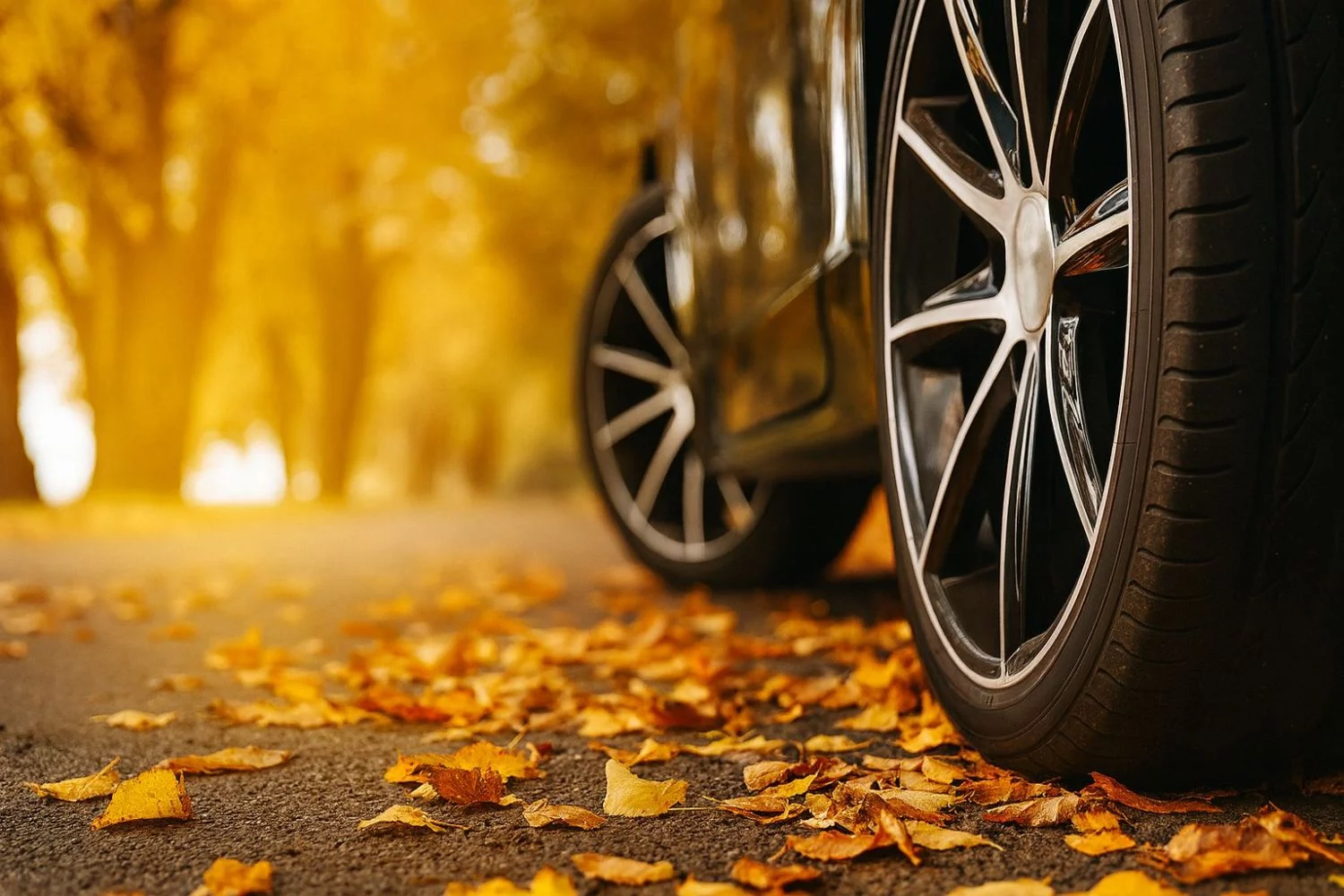 En cuanto llega el otoño, yo equiparía mi coche con estas ruedas