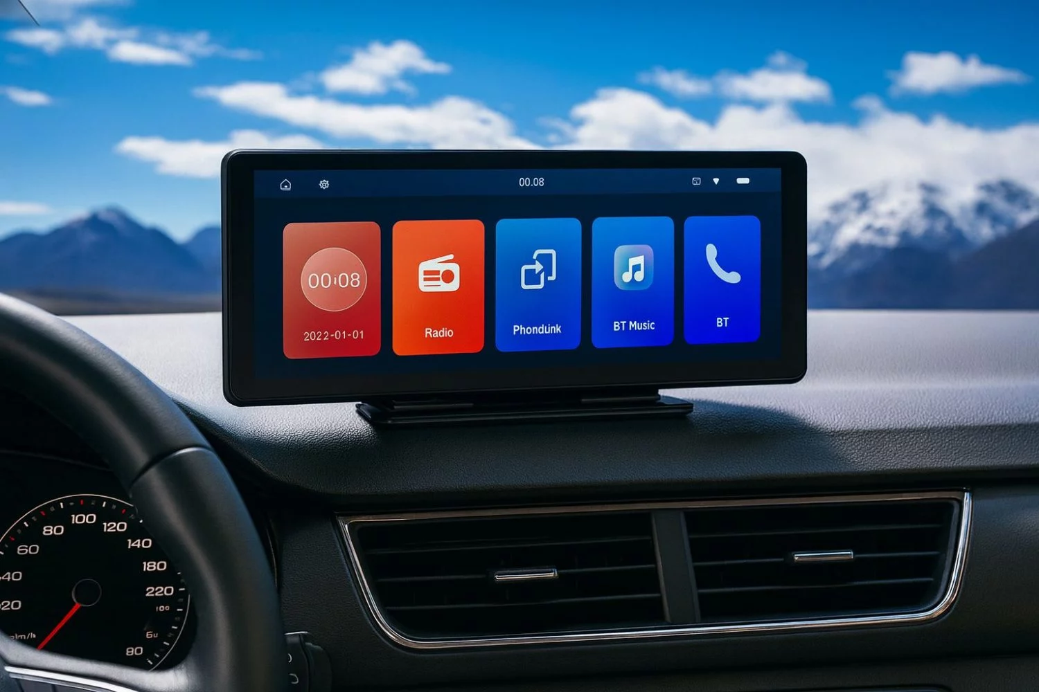 La pantalla para tener Android Auto en tu coche que arrasa en AliExpress tiene 4,9 estrellas y reduce su precio a mínimos históricos