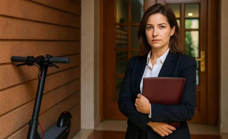 Mucho ojo dónde dejas tu patinete eléctrico, porque la Ley de Propiedad Horizontal lo dice claro