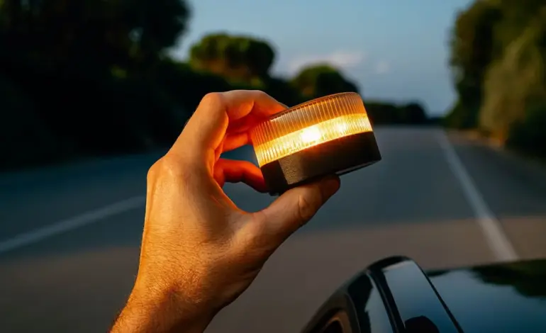 La polémica campaña informativa sobre la baliza V16 de la DGT que han realizado en Fuenlabrada y que ha traspasado fronteras