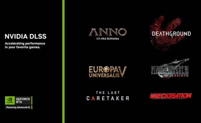 DLSS 4 debuta en nuevos juegos con mejoras clave
