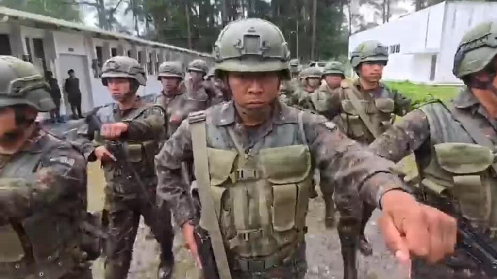 Guatemala entrena soldados para proteger altos funcionarios en Haití