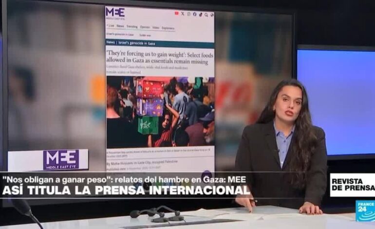 En Gaza, los ultraprocesados sí y los alimentos básicos con matices: "Nos obligan a engordar" ('MEE')