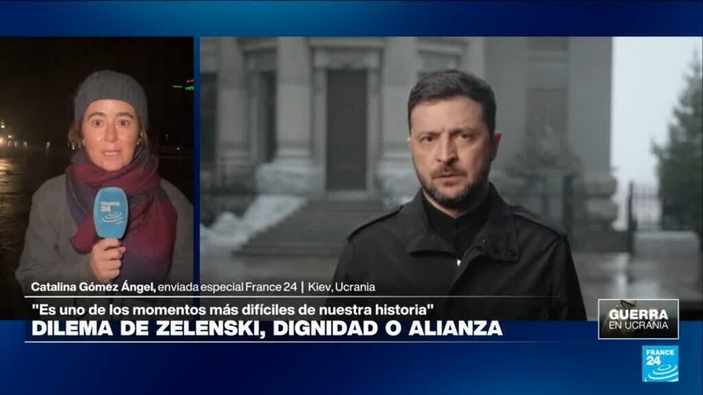 Esto fue lo que dijo Zelenski del plan de 28 puntos de Trump para Ucrania