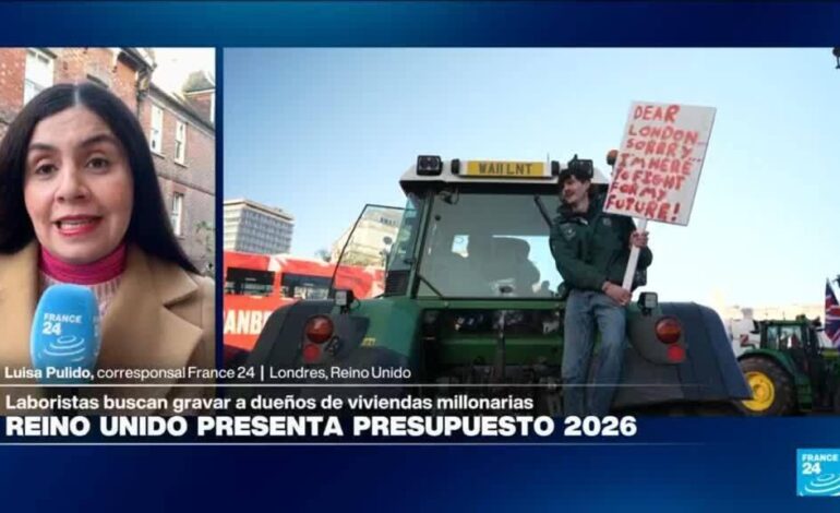 Informe desde Londres: ministra de Economía presenta controvertido presupuesto para 2026