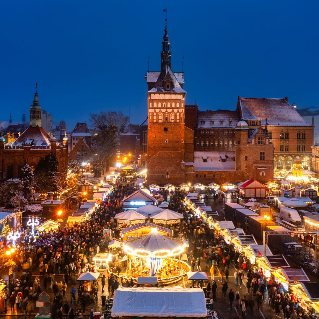 Mercado navideño de Gdansk, Polonia