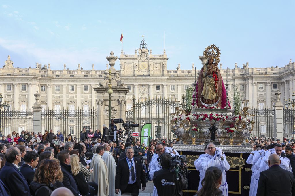 Plan general del Día de la Almudena en Madrid, 2024