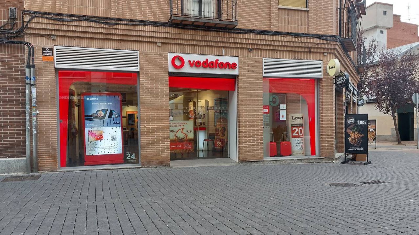 Exterior de la tienda Vodafone