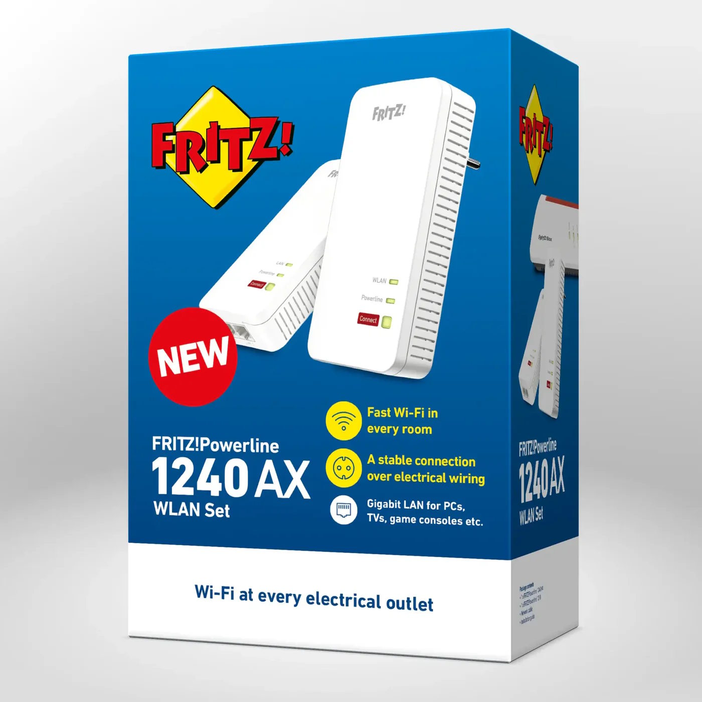 FRITZ!Powerlne 1240 AX LAN inalámbrica