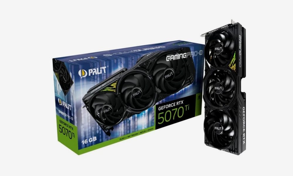Consigue la GeForce RTX 5070 Ti con 16 GB a su precio más bajo, ¡quedan pocas unidades!