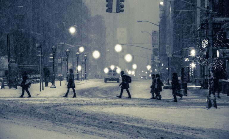nevadas y una caída extrema en los termómetros
