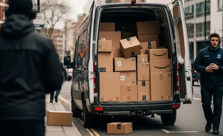 El momento del año que somete a una prueba de estrés a las furgonetas de Amazon