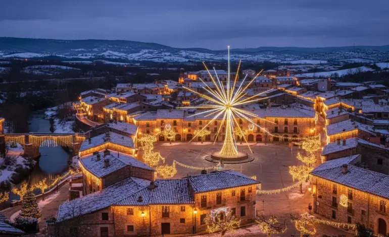 El pueblo de Burgos que va a brillar como ningún otro esta Navidad y que tienes a un paso en coche de tu casa