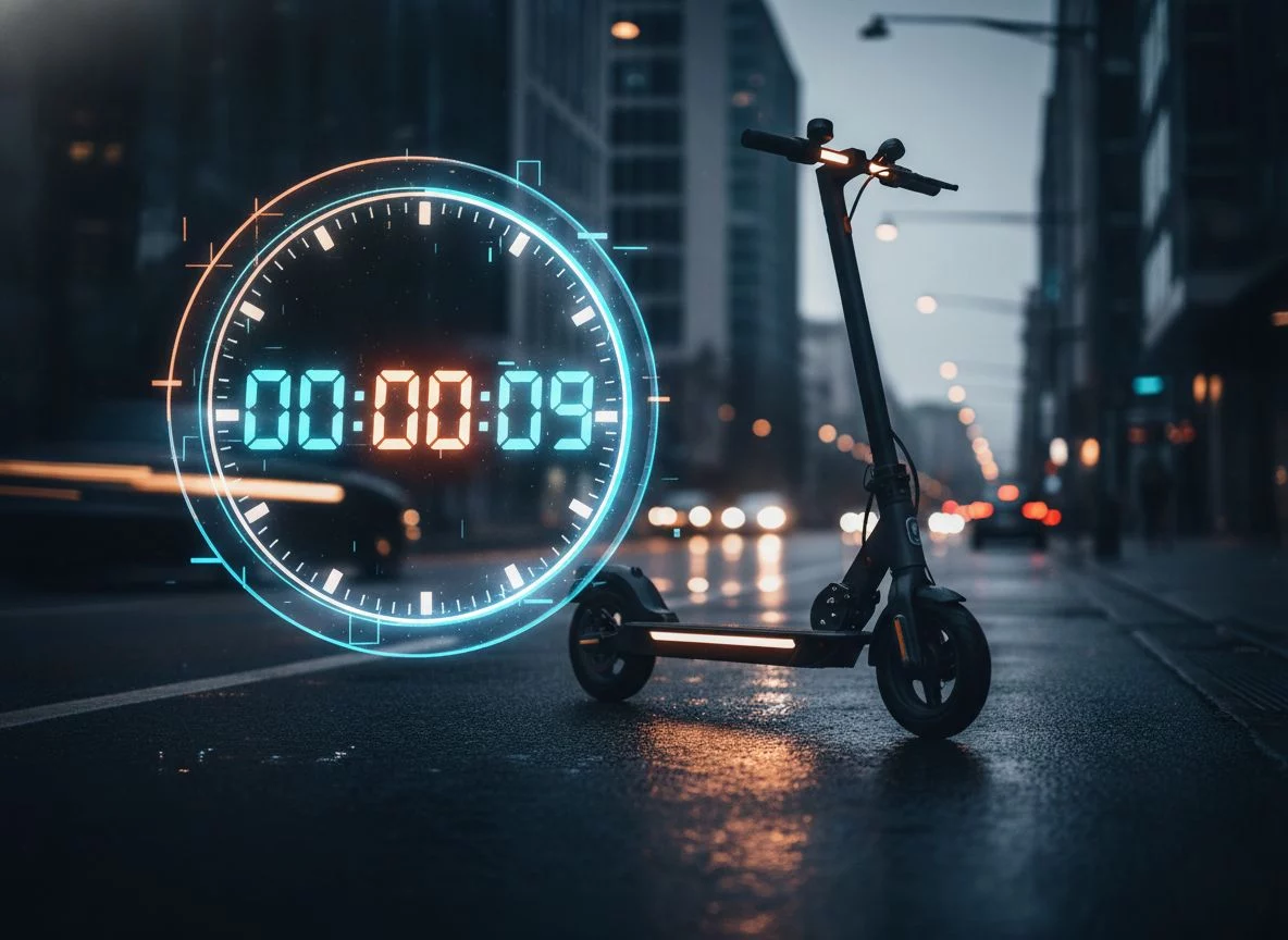 Tic, tac, tic, tac… La cuenta atrás para que contrates un seguro para tu patinete eléctrico ha comenzado