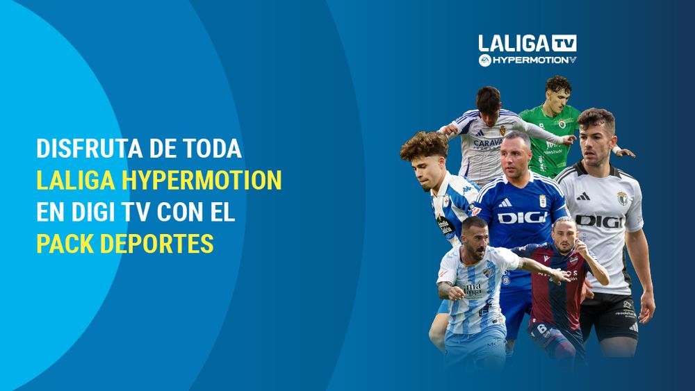 Imágenes de LaLiga Hypermotion disponibles en Digi TV