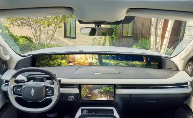 Lincoln convierte el coche en un espacio para relajarse y conectar con la naturaleza