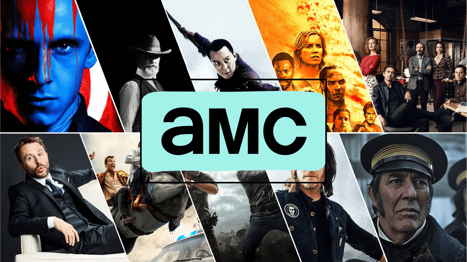 Logotipo y serie de Mosaic AMC