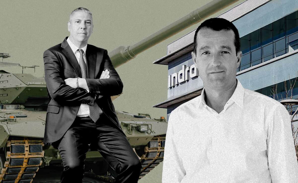 Indra, Ángel Escribano y José Vicente de los Mozos