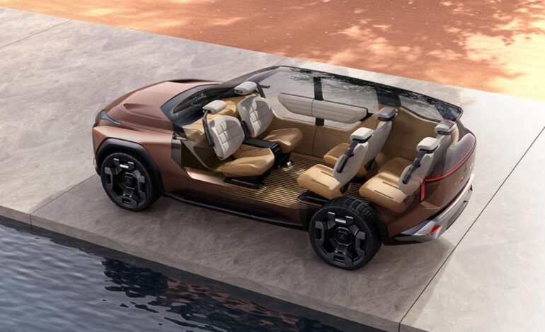 El futurista SUV de Mitsubishi lleva, literalmente, la casa a cuestas