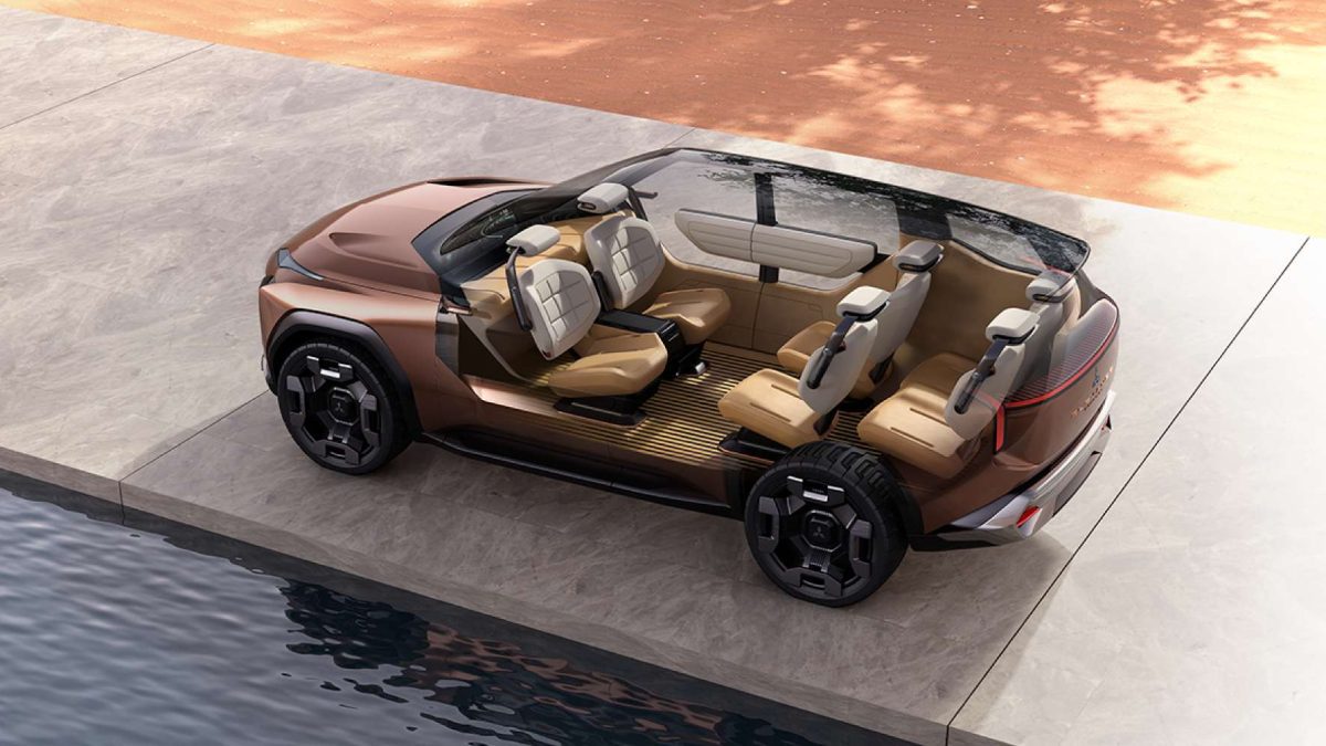 El futurista SUV de Mitsubishi lleva, literalmente, la casa a cuestas