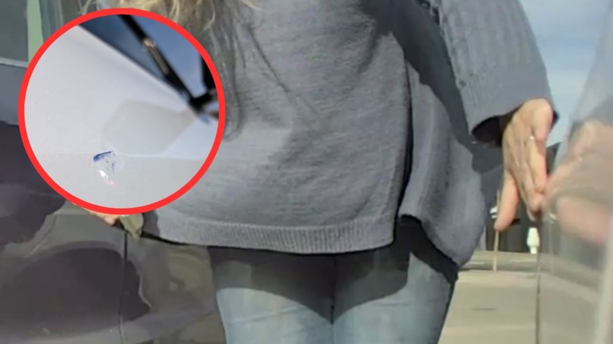 Al igual que con Nacho Abad, un desconocido dañó este coche aparcado y luego escapó, pero su dueño supo quién lo hizo gracias a este detalle