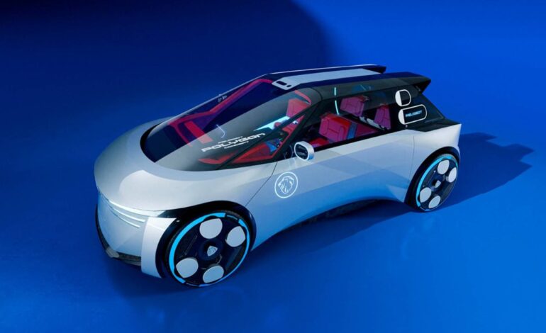 Peugeot Polygon, la reinterpretación futurista del 208