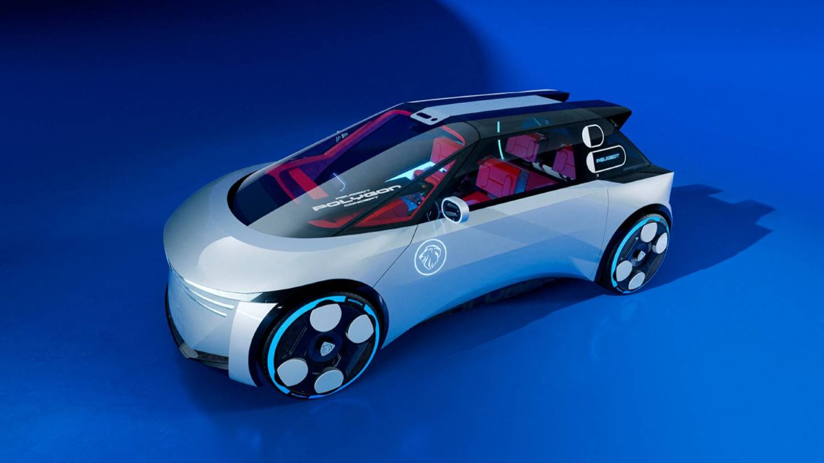 Peugeot Polygon, la reinterpretación futurista del 208