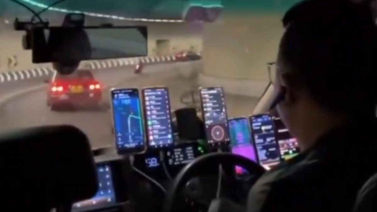 así es la locura que viven los taxistas en China