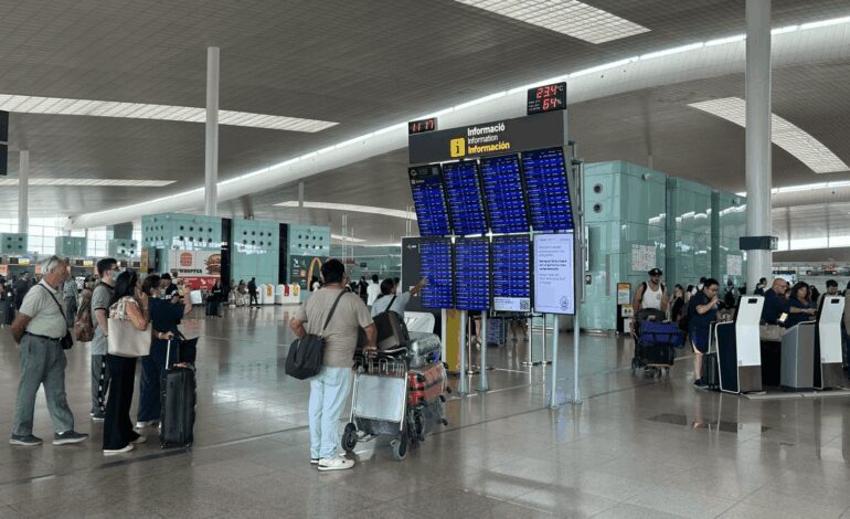 Alerta urgente en los aeropuertos con cancelaciones y retrasos durante el fin de semana